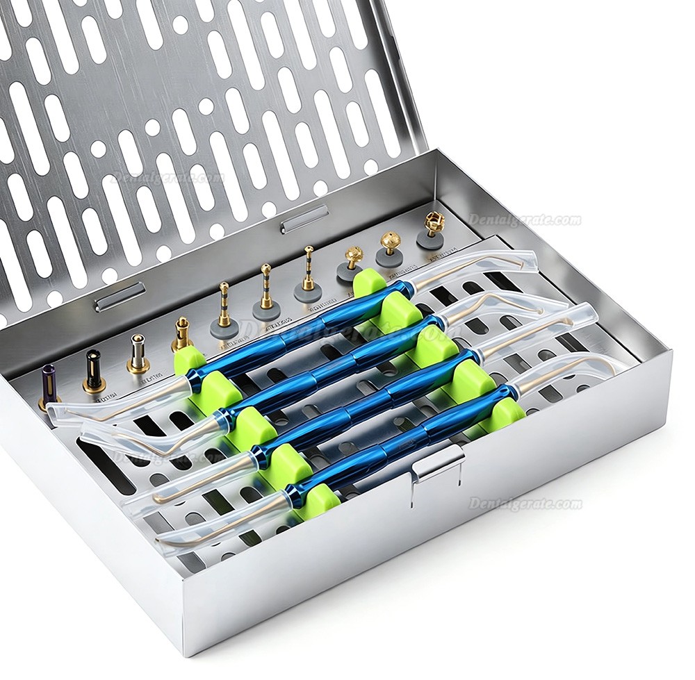 Implant Sinus-Lift Kit (DASK Kit) mit Implantat-Bohrstoppern und Sterilisationsbox